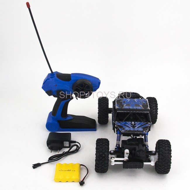 Радиоуправляемый синий Краулер 4WD 1:18 - 699-81 Радиоуправляемый синий Краулер 4WD 1:18 - 699-81