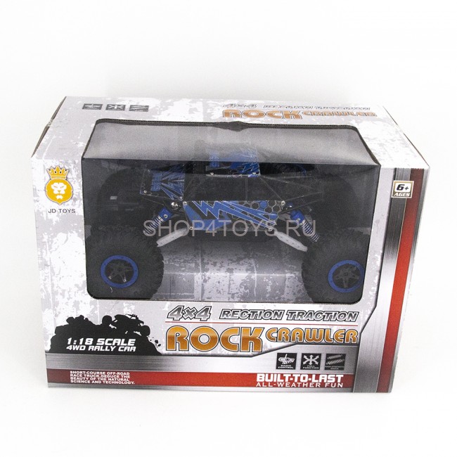 Радиоуправляемый синий Краулер 4WD 1:18 - 699-81 Радиоуправляемый синий Краулер 4WD 1:18 - 699-81