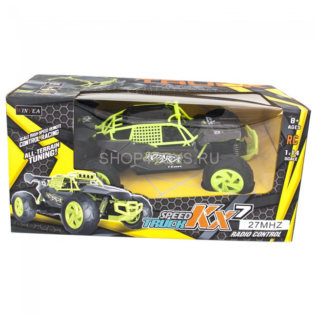 Радиоуправляемая багги Wineya Green Speed Truck KX7 1:14 2.4G - W3679-G Радиоуправляемая багги Wineya Green Speed Truck KX7 1:14 2.4G - W3679-G