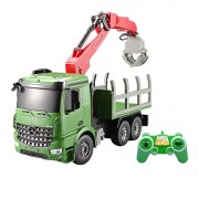 Радиоуправляемый кран - лесовоз Double E Mercedes-Benz Arocs 1:20 2.4G - E352-003 Радиоуправляемый кран - лесовоз Double E Mercedes-Benz Arocs 1:20 2.4G - E352-003