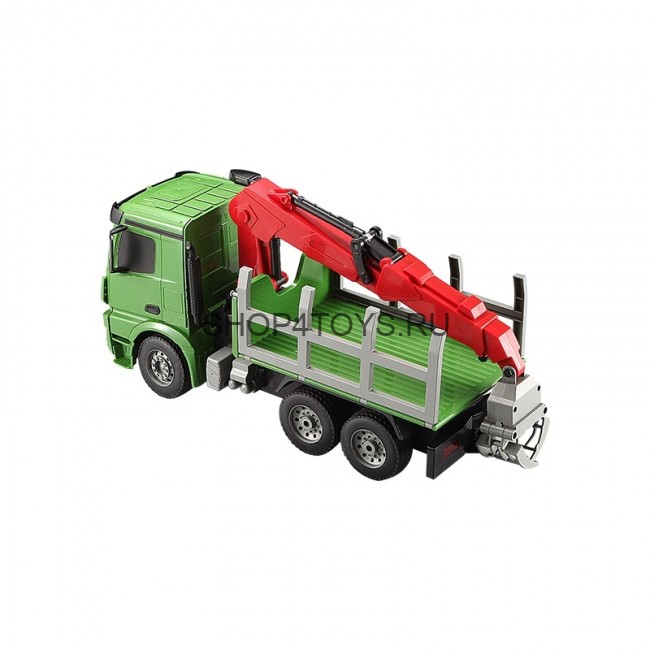 Радиоуправляемый кран - лесовоз Double E Mercedes-Benz Arocs 1:20 2.4G - E352-003 Радиоуправляемый кран - лесовоз Double E Mercedes-Benz Arocs 1:20 2.4G - E352-003