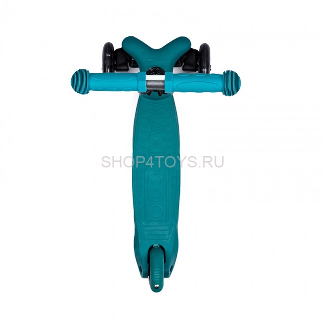 Самокат Maxiscoo Baby Трехколесный Детский со Светящимися Колесами, Изумрудный - MSC-B091802 Самокат Maxiscoo Baby Трехколесный Детский со Светящимися Колесами, Изумрудный - MSC-B091802