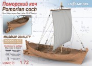Сборная деревянная модель Поморский КОЧ 1:72 - LSM0101 Сборная деревянная модель Поморский КОЧ 1:72 - LSM0101