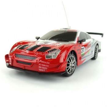 Радиоуправляемая машинка для дрифта Nissan Skyline GT-R 1:24 - 666-283 ПОЛНЫЙ ПРИВОД! Сменные колеса! Светящиеся фары при движении вперед, задние светящиеся стоп-сигналы!