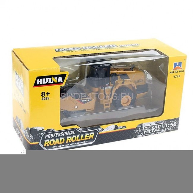 Металлический каток HuiNa Toys 1:50 - HN1715 Металлический каток HuiNa Toys 1:50 - HN1715