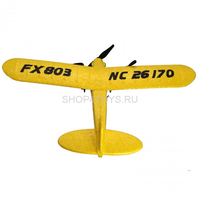 Радиоуправляемый самолет Piper Cub J3 для начинающих 2.4G - FX803-YELLOW Радиоуправляемый самолет Piper Cub J3 для начинающих 2.4G - FX803-YELLOW
