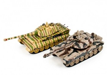 Радиоуправляемый танковый бой Русский Т90 и Немецкий KING TIGER 2.4G - ZEG-99821 Радиоуправляемый танковый бой Русский Т90 и Немецкий KING TIGER 2.4G - ZEG-99821