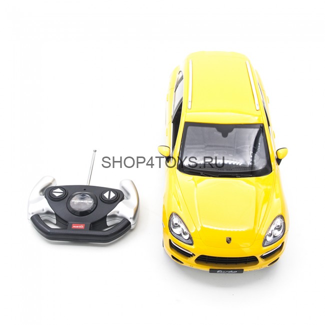Радиоуправляемая машина Rastar Porsche Cayenne Turbo Yellow 1:14 - RAS-42900-Y