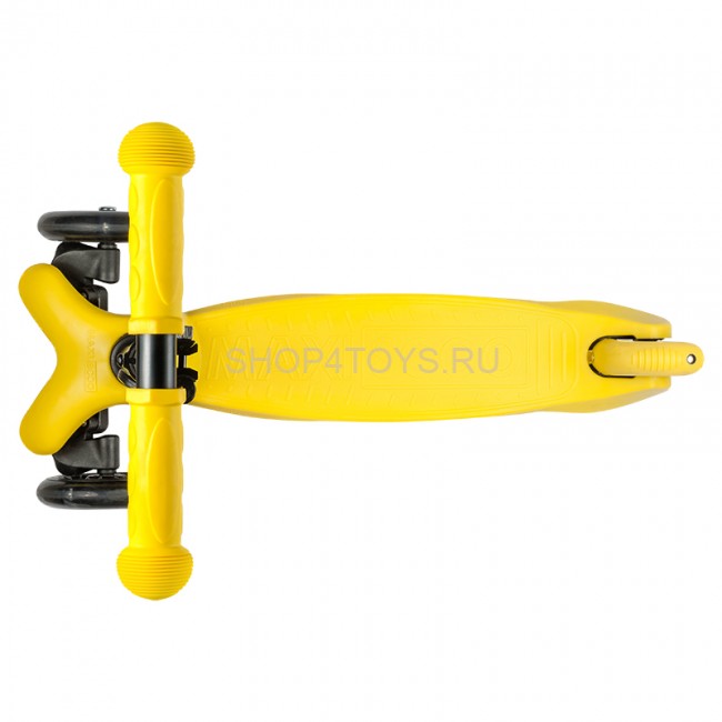 Самокат Maxiscoo Baby Трехколесный Детский со Светящимися Колесами, Желтый - MSC-B101708 Самокат Maxiscoo Baby Трехколесный Детский со Светящимися Колесами, Желтый - MSC-B101708