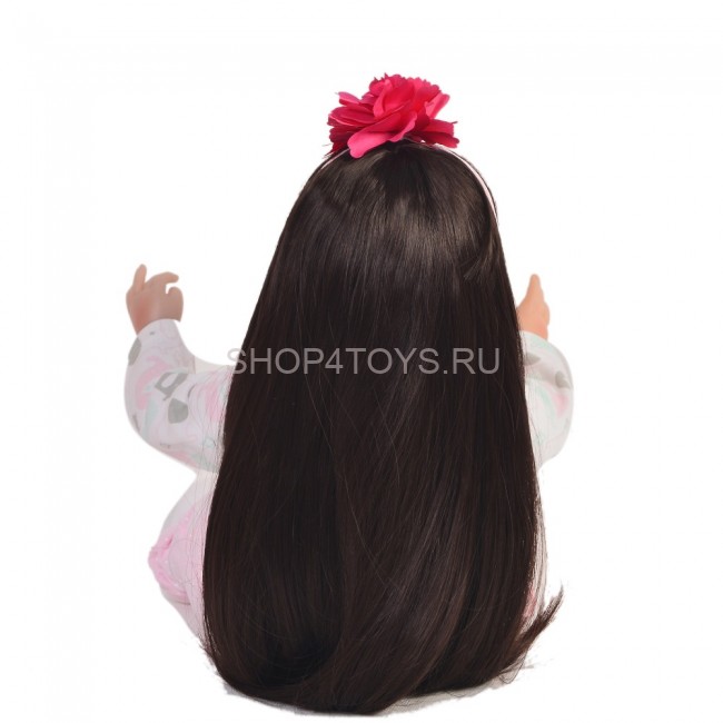 Реборн с длинными волосами Моника