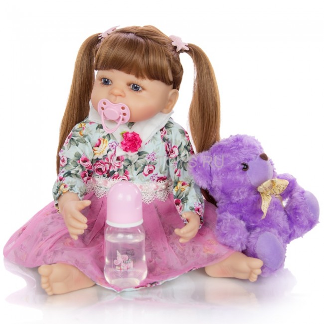 Реборн силиконовая девочка Илонка