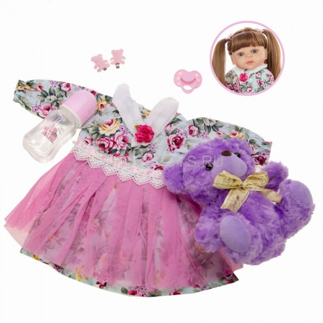 Реборн силиконовая девочка Илонка