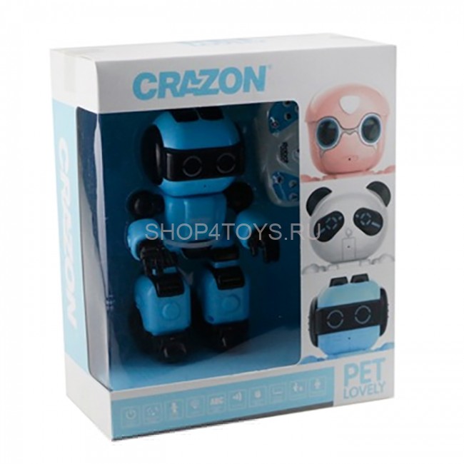 Радиоуправляемый робот Crazon (Синий) - CR-1802-3 Радиоуправляемый робот Crazon (Синий) - CR-1802-3