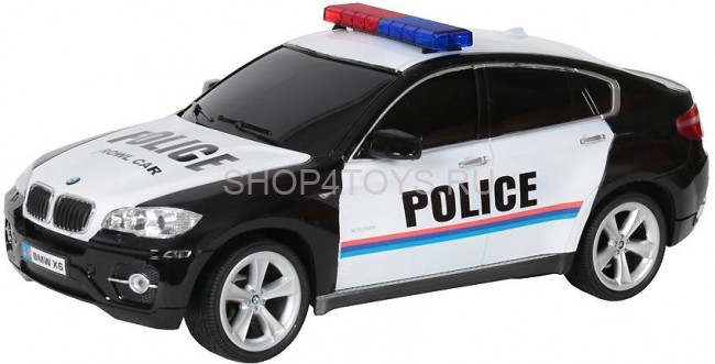 Радиоуправляемая машина GK Racer BMW X6 POLICE масштаб 1:14 - 866-1401PB-BLACK