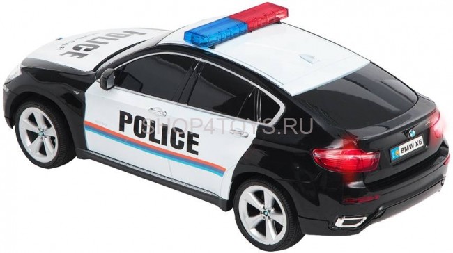 Радиоуправляемая машина GK Racer BMW X6 POLICE масштаб 1:14 - 866-1401PB-BLACK