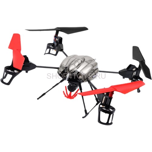 Радиоуправляемый квадрокоптер WL Toys Future Battleship Rescue V999 с подъемным краном - V999HB Радиоуправляемый квадрокоптер WL Toys Future Battleship Rescue V999 с подъемным краном - V999HB