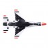 Радиоуправляемый самолет Dynam F-16 Falcon Thunderbirds PNP 2.4G - DY8932