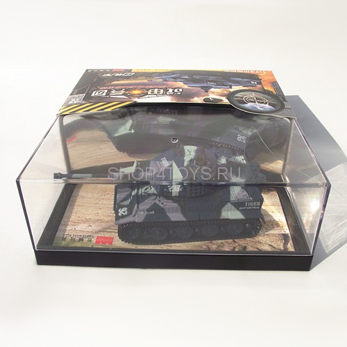 Радиоуправляемый танк Great Wall Tiger (зеленый камуфляж, 27MHz, 1:72) - 2117-1