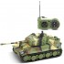 Радиоуправляемый танк Great Wall Tiger (зеленый камуфляж, 27MHz, 1:72) - 2117-1