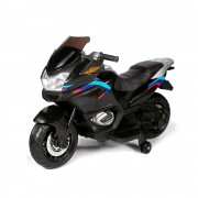 Детский электромотоцикл XMX (черный, EVA, с ручкой газа, 12V) - XMX609-BLACK Детский электромотоцикл XMX (черный, EVA, с ручкой газа, 12V) - XMX609-BLACK