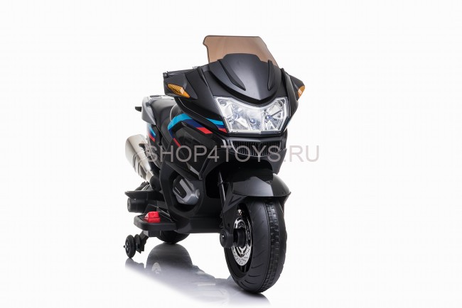 Детский электромотоцикл XMX (черный, EVA, с ручкой газа, 12V) - XMX609-BLACK Детский электромотоцикл XMX (черный, EVA, с ручкой газа, 12V) - XMX609-BLACK