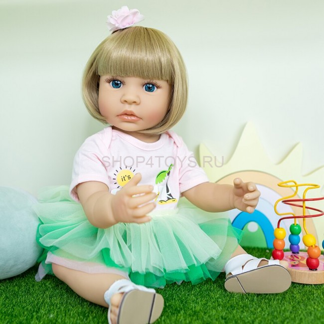 Реборн силиконовая Мишель