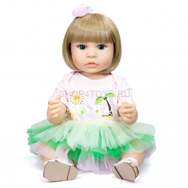 Реборн силиконовая Мишель