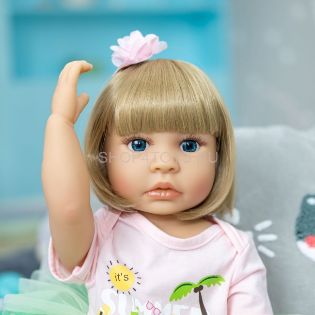 Реборн силиконовая Мишель