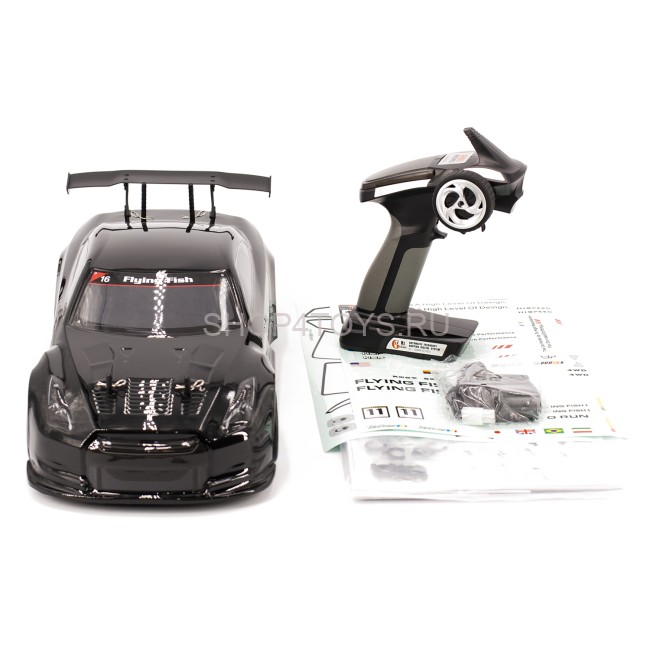 Радиоуправляемый автомобиль для дрифта HSP Flying Fish 1 - 1:10 4WD - 94123-GTR02 Радиоуправляемый автомобиль для дрифта HSP Flying Fish 1 - 1:10 4WD - 94123-GTR02