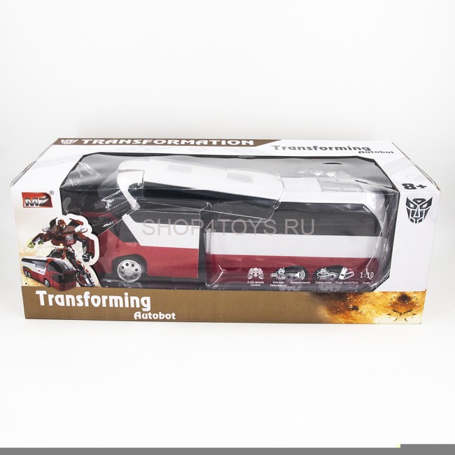 Радиоуправляемый трансформер MZ Красный автобус 1:14 - 2372P-R