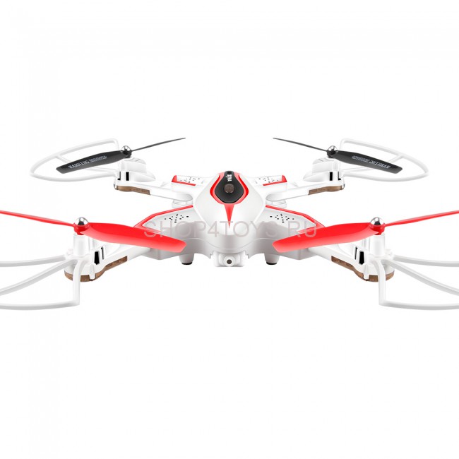 Радиоуправляемый белый квадрокоптер Syma X56W Folding Wizard (FPV, Headless) - X56W-W Радиоуправляемый белый квадрокоптер Syma X56W Folding Wizard (FPV, Headless) - X56W-W