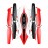 Радиоуправляемый белый квадрокоптер Syma X56W Folding Wizard (FPV, Headless) - X56W-W