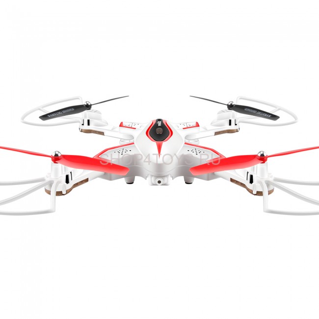 Радиоуправляемый белый квадрокоптер Syma X56W Folding Wizard (FPV, Headless) - X56W-W Радиоуправляемый белый квадрокоптер Syma X56W Folding Wizard (FPV, Headless) - X56W-W