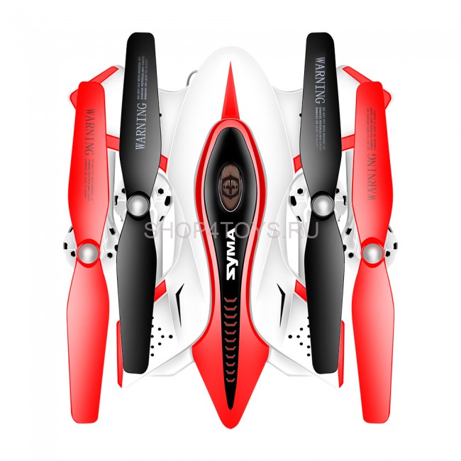 Радиоуправляемый белый квадрокоптер Syma X56W Folding Wizard (FPV, Headless) - X56W-W Радиоуправляемый белый квадрокоптер Syma X56W Folding Wizard (FPV, Headless) - X56W-W