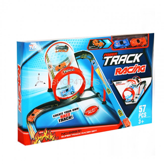Детский пусковой трек Track Racing SpinWay 360 - 68831 Детский пусковой трек Track Racing SpinWay 360 - 68831