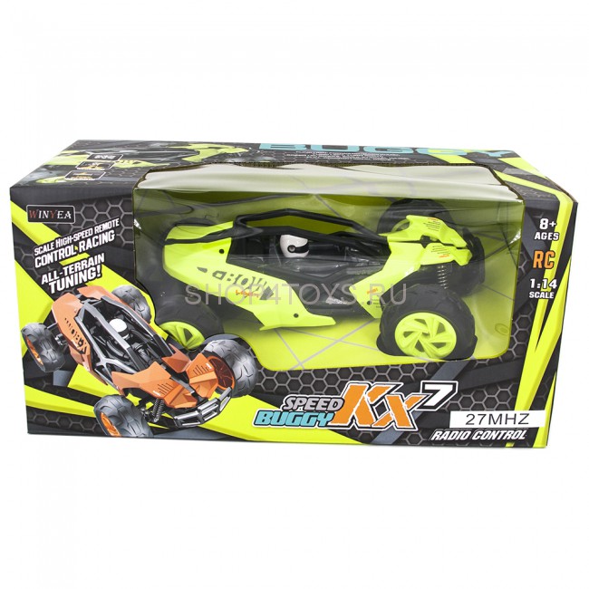 Радиоуправляемая багги Wineya Yellow Speed Buggy KX7 1:14 2.4G - W3681 Радиоуправляемая багги Wineya Yellow Speed Buggy KX7 1:14 2.4G - W3681