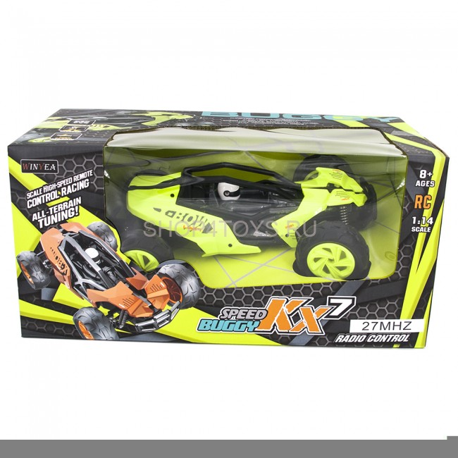 Радиоуправляемая багги Wineya Yellow Speed Buggy KX7 1:14 2.4G - W3681 Радиоуправляемая багги Wineya Yellow Speed Buggy KX7 1:14 2.4G - W3681