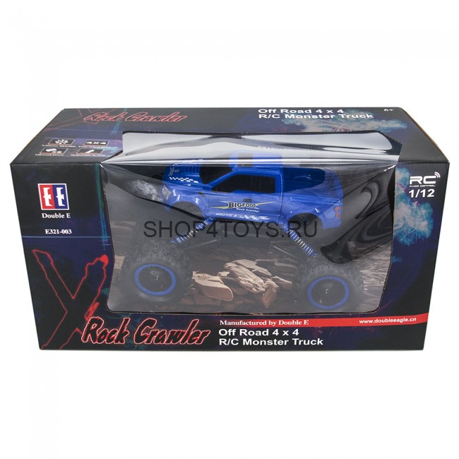 Радиоуправляемый краулер Double E BigFoot 4WD 1:12 2.4G - E321-003 Радиоуправляемый краулер Double E BigFoot 4WD 1:12 2.4G - E321-003