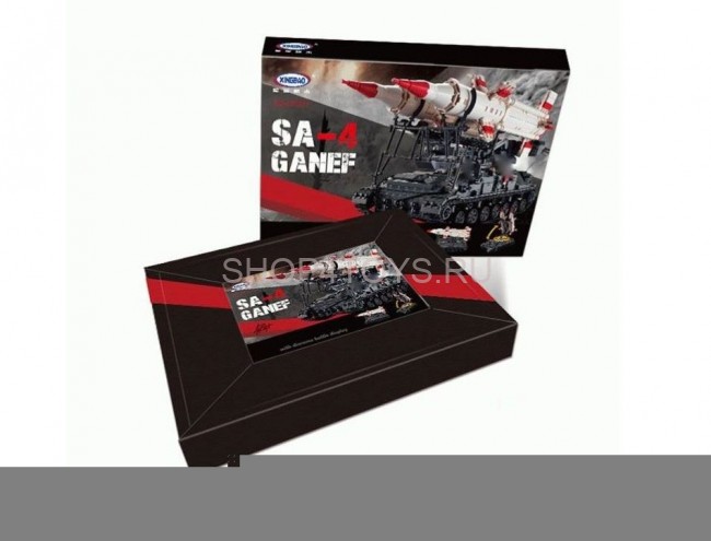 Конструктор XingBao Ракетная установка SA-4 GANEF (1469 деталей) - XB-06007