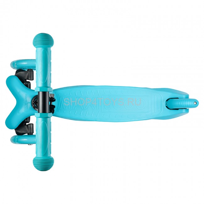 Самокат Maxiscoo Baby Трехколесный Детский со Светящимися Колесами, Голубой - MSC-B101703 Самокат Maxiscoo Baby Трехколесный Детский со Светящимися Колесами, Голубой - MSC-B101703