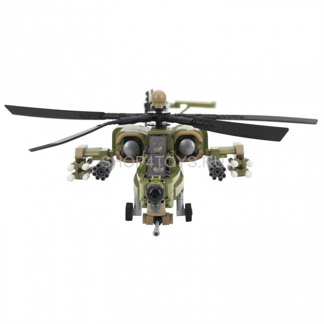 Конструктор Армия России ''Боевой вертолет'' - АР-01007 Конструктор Армия России ''Боевой вертолет'' - АР-01007