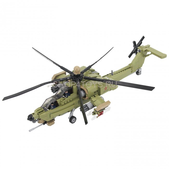 Конструктор Армия России ''Боевой вертолет'' - АР-01007 Конструктор Армия России ''Боевой вертолет'' - АР-01007