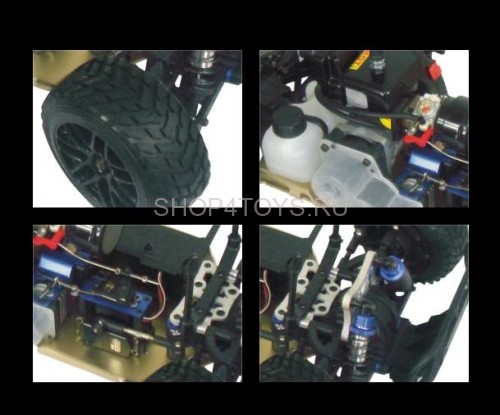 Радиоуправляемый внедорожник Rally Monster Gas Off Road Truck 32С 4WD 1:5 - 94053