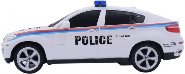 Радиоуправляемая машина GK Racer BMW X6 POLICE масштаб 1:14 - 866-1401PB-WHITE