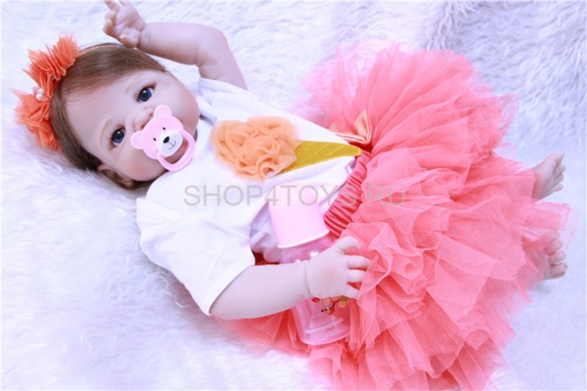 Реборн силиконовая девочка Викки