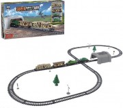Железная дорога BSQ Военный поезд, длина полотна 357 см - BSQ-21813 Железная дорога BSQ Военный поезд, длина полотна 357 см - BSQ-21813