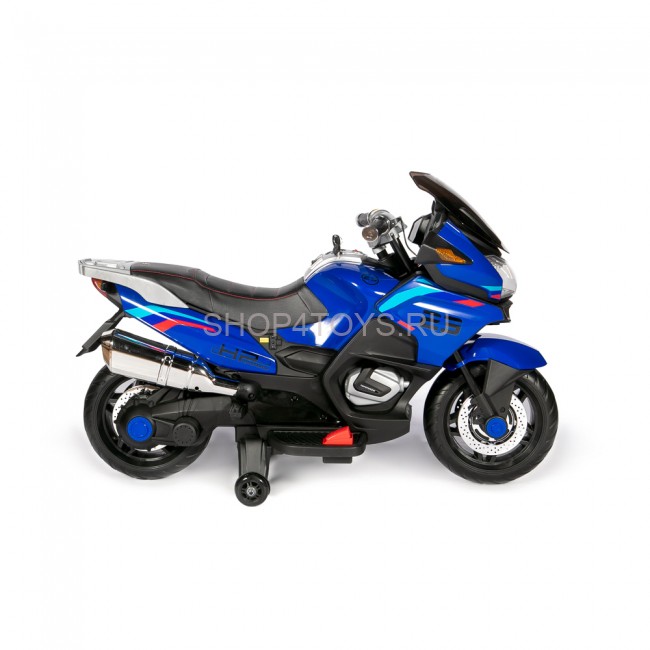 Детский электромотоцикл XMX (синий, EVA, с ручкой газа, 12V) - XMX609-BLUE Детский электромотоцикл XMX (синий, EVA, с ручкой газа, 12V) - XMX609-BLUE