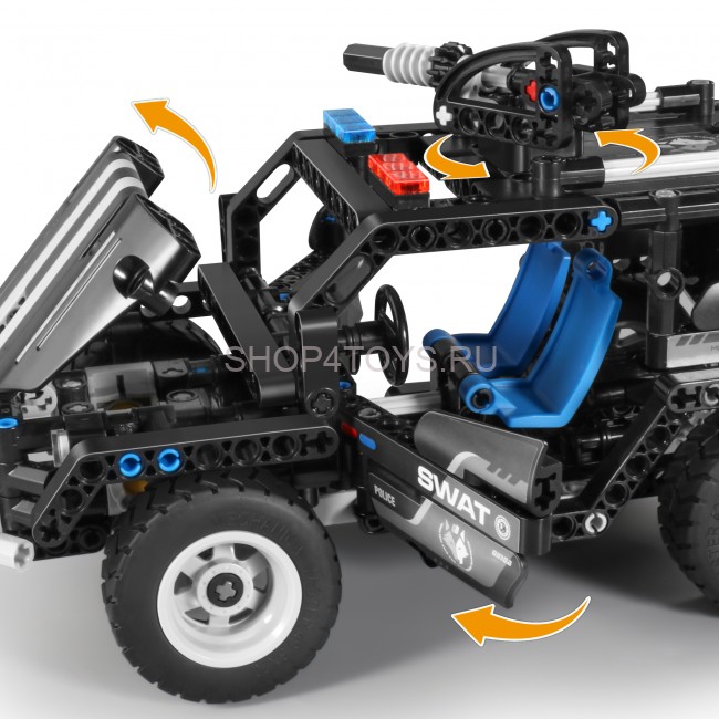Конструктор военные машины QiHui 391 деталь (2в1 джип и багги) - QH6810 Конструктор военные машины QiHui 391 деталь (2в1 джип и багги) - QH6810