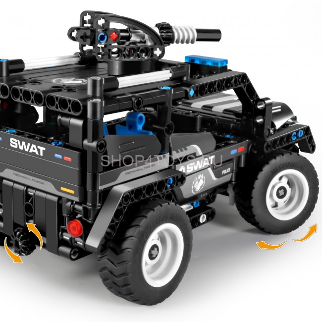 Конструктор военные машины QiHui 391 деталь (2в1 джип и багги) - QH6810 Конструктор военные машины QiHui 391 деталь (2в1 джип и багги) - QH6810