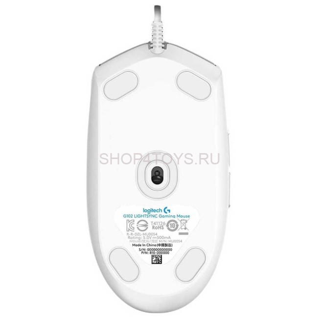 Проводная мышь Logitech G102 LIGHTSYNC White - 910-005809 Проводная мышь Logitech G102 LIGHTSYNC White - 910-005809